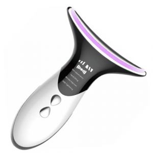 Healeved 1 Pièce Masseur de cou anti-rides appareil de soins de la peau appareil de soin du cou instrument de beauté du cou appareil de massage du cou abdos blanche (Sonieg, neuf)