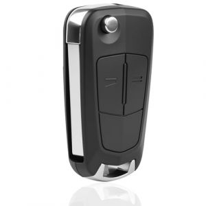Coque de Cl&eacute; pour Opel Vauxhall, 2 Boutons T&eacute;l&eacute;commande de Voiture Rechange Boitier Clef Plip Voiture pour Opel Corsa D Astra Zafira Insignia Vectra Meriva Movano Mokka (ZhiDianJiShangMao, neuf)