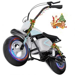 EVERCROSS Moto Electrique pour Enfants, 300W Moto Electrique, Mode de Vitesse 20km/h et 15km de Distance, 11 Pouces Motocross pour Enfants 3-12 Ans (ZYY SHOP, neuf)