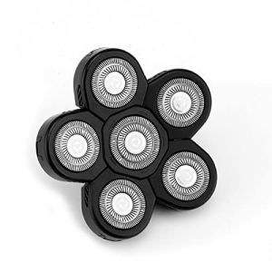 5/6/7/8 t&ecirc;tes de rechange pour rasoir &eacute;lectrique pour homme, double anneau, facile &agrave; nettoyer (wanleiWL, neuf)