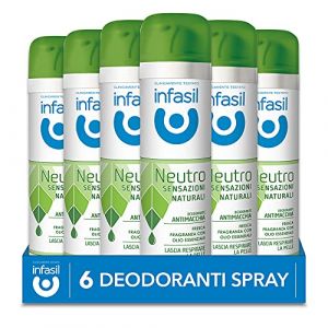 INFASIL DEO SPRAY 150 SENSAZ NATURALI NEW C6x66x5 (Global Dream ⭐⭐⭐⭐⭐RETOURS SANS FRAIS, neuf)