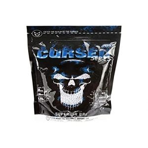 Sachet DE 5000 Billes Cursed Series ASG DE 0.20 G 6 MM Blanches 18231 Airsoft (HyperProtec, neuf)