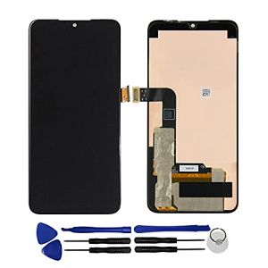 OYOG Ecran pour LG G8X ThinQ LMG850EMW LM-G850 Vitre Tactile LCD Assembl&eacute; (sans Ch&acirc;ssis) Remplacement Noir (OYOG, neuf)