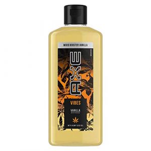 Axe Mood Booster Vanilla Vibes Gel douche pour homme avec parfum tonifiant et huile de graines de chanvre (1 x 200 ml) (RETRO FLO, neuf)