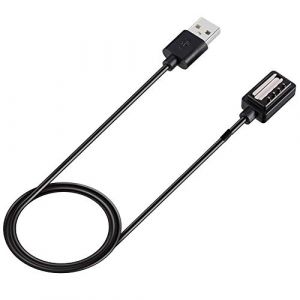 Câble de Charge USB Magnétique pour Montre pour Suunto 9, pour Spartan Sport, pour Spartan Sport Wrist HR/Baro, pour Spartan Ultra, 1 Mètre (Poover-eu, neuf)