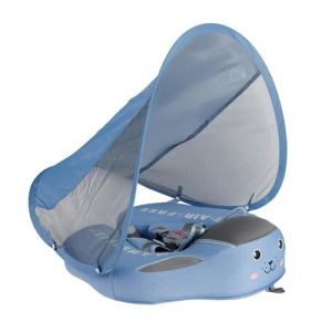 Fenayuu Bou&eacute;e de Piscine pour b&eacute;b&eacute; - UPF 50+ - avec Toit Pare-Soleil Amovible - Entra&icirc;neur de Natation s&ucirc;r pour Les &agrave; partir de 3 &agrave; 36 Mois (fuyouian, neuf)