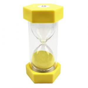 Sablier à minuterie, Sablier Enfant, Minuteur Sabliers, Minuterie de Cuisine, Minuterie de Cuisine, décoration de Bureau à Domicile,10 Minutes, Jaune (Dream HorseX, neuf)