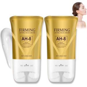 AH-8 Firming Neck Cream for Crepey Skin Body Care Comfort, Neck Firming Cream Contains Hexapeptide, Reduce Wrinkles Fine Lines, Firm and Lift Sagging Skin (2 PCS) (Lubinus, neuf)