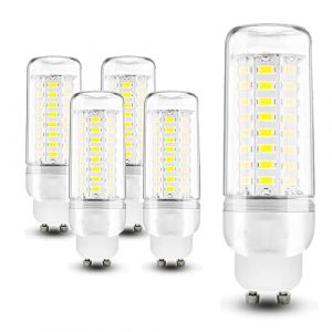 MERCU Ampoules Maïs LED GU10, Blanc Froid 6500K 1200LM, 12W Équivaut À Ampoule Halogène 100W, AC 110/240V Non Dimmable Pas De Scintillement Ampoule Éclairage, Lot De 4,AC 220v~240v (YuCangShang Tech Store, neuf)