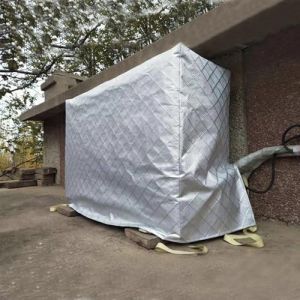 YLLSMGS Housse Pompe a Chaleur Piscine, Cache Pompe a Chaleur Ext&eacute;rieur, Housse de Condensateur de Climatisation &Eacute;tanche &agrave; La Poussi&egrave;re(98 * 40 * 75cm/39 * 16 * 30in) (YLLSMGS, neuf)