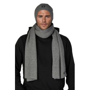 JACK & JONES Ensemble bonnet et &eacute;charpe pour homme 2 en 1 - Bonnet d'hiver - Noir, bleu, gris, beige, Gris m&eacute;lang&eacute; (lot 2), taille unique (Jeans-direct, neuf)