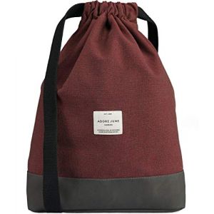 Adore June Sac &agrave; dos d&eacute;contract&eacute; pour mixte adulte Taille unique Bourgogne rouge (Adore June, neuf)