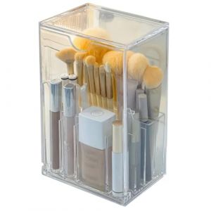 Hlennotor Table de Caisse de Maquillage en Acrylique Bo?te de Rangement Transparente ACCESSORIES de RAPPORT de BACHOT de BACHETURE ALIMENTAIRE (liguohui5, neuf)