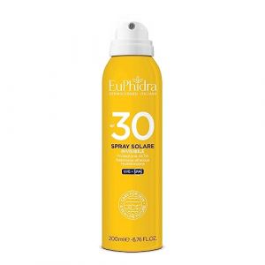 EUPHIDRA SPRAY SOLAIRE INVISIBLE 30+ 200 ML (Balsamo in Care, neuf)