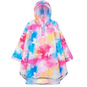 WAWSAM Poncho de Pluie Imperméable pour Enfant Garçons Filles Poncho de Pluie Léger Vestes de Pluie (SensDirect, neuf)