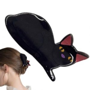 Mini Barrettes Griffes &Agrave; Cheveux | Pince En Forme De Chat Anti-D&eacute;rapant,Pinces &Agrave; Forte Maintien Pour Cheveux &Eacute;pais,Pour Le Voyage Les D&eacute;placements Professionnels La Maison L'Ext&eacute;rieur Et L'&Eacute;cole (mensxx, neuf)