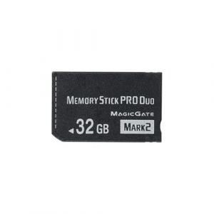 Memeory Stick Pro Duo Carte mémoire PSP haute vitesse compatible avec appareil photo PSP1000 2000 3000 32 Go (EDZASV, neuf)