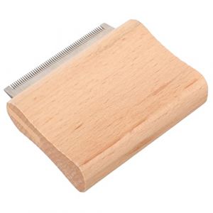 TOYANDONA Brosse de Toilettage pour Chevaux Épilateur à Poils Brosse en Outil de Nettoyage Multifonctionnel Confortable à pour Chevaux et Animaux (Y HEART, neuf)