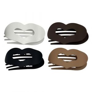 Clips De Griffe Féminines, Clips À Griffe Plate Cheveux Épais, Cheveux De La Mode Barrettes | surfaces Finale Mate, Fortes Dents D'adhérence | 4 Pièces, Pour Le Style, L'école, Le Mariage Et La Plage (shengent, neuf)