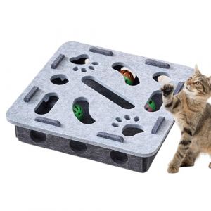 Générique Jouets Puzzle pour Chats, Jouet Interactif pour Chat, Circuit à Billes avec Labyrinthe pour Petites Races et Chatons d'Intérieur pour Lutter Contre l'Ennui et Faire de l'exercice (rangojian, neuf)