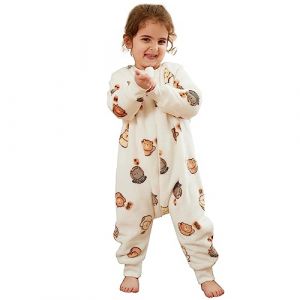 Daysskk Gigoteuse Hiver 4-5 ans Tog 2 Surpyjama Bébé Hiver Pyjamas en Flanelle Super Doux Gigoteuse avec Jambes Tog 2 Sac de Couchage Bébé Hiver (Daysskk, neuf)