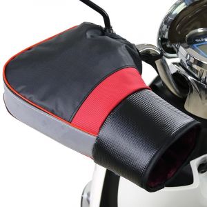 IBLUELOVER Gants de Moto Gant de Poign&eacute;e Hiver &eacute;pais Manchon Couvercle pour Motocyclette V&eacute;lo Cyclisme Scooter Gants Imperm&eacute;able Chauffant Guidon de Protection Gant Chauds Moto Coupe-Vent (IBlueloveruk, neuf)