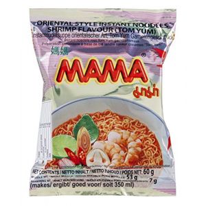 Mama Nouilles Instantan&eacute;es Tom Yum Crevette 60 g - Pack de 30 (Bo Time - Direct Fabricant, neuf)