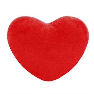 KQIVAM Coussin Coeur, Coussin en Forme de Coeur Rouge, Oreiller Coeur Coussin Décoratif en Peluche, Peluche Coeur Coussin Canape Convient pour Les Salon lit Chambre d'enfant Decoration Chambre 20 CM (⭐⭐⭐⭐⭐KQIVAM (Arrivée dans 5-12 jours), neuf)