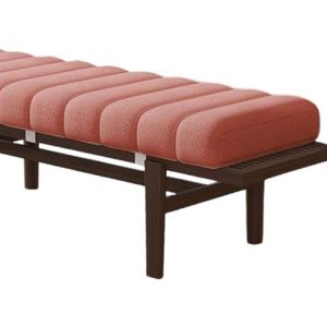 uyeoco Amovible Coussin de Banc Interieur/Exterieur 120x40 180x40 90x50 - Antid&eacute;rapant Coussin de Si&egrave;ge, Assise Coussin pour Banc de Mobilier Terrasse Balancelle Canap&eacute; et Palette(Rose,120x40x4cm) (ploootred, neuf)