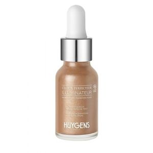 HUYGENS L'Élixir Perfecteur Illuminateur, Sérum Soin Illuminateur, Fini Lumineux, Nacres Dorées et Argentées, Teinte Universelle, Toutes Carnations, Visage et Décolleté, Bio, 99,5% Naturel (HUYGENS, neuf)