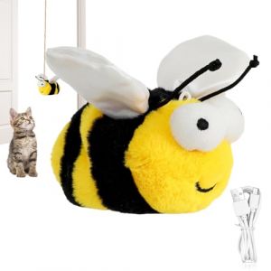 G&eacute;n&eacute;rique Oiseau pour Chat, Jouet Chat Oiseau Qui Bouge, Jouet pour Chat Oiseau Gazouillant Simul&eacute;, Jouet Interactif pour Chat, Oiseau Gazouillant, Jouet D'oiseau pour Chats D'int&eacute;rieur (tomantle, neuf)