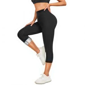 CHUMIAN Short de Sudation Femme Short Pantalon Sauna Amincissant Legging Anti Cellulite Gainant pour Sport Fitness Panty (Chumian, neuf)