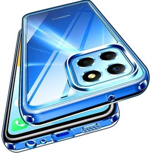 ivoler Anti-Jaunissement HD Clair Coque pour Honor 70 Lite/Honor X8 5G / X6a / X6 (Pas pour Honor X8 4G), Mince Transparent &Eacute;tui de Protection en Silicone Antichoc, Rigide PC Bumper Housse (AYRmall-AMFR, neuf)