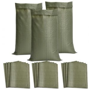 Sac a Gravats Chantie,Sac Jardinage Dechets 80x120cm,15 Pcs Sac Gravat,Sac Gravats Chantier,Sacs Gravats,Sac de Jardin pour Protection et Stockage des Déchets de Jardin (Hsoopoe, neuf)