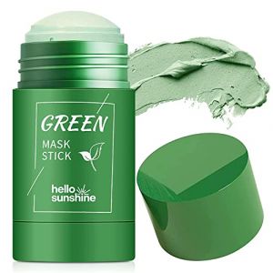 3 pcs Green Tea Detoxing Deep Cleansing Facial Mask Pore Cleaner Stick,Facial Deep Purifying Blackhead Acne Remover Mask Stick (byshangmao666, neuf)