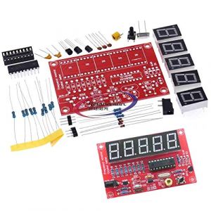 Reland Sun 1Hz-50MHz Numérique LED Oscillateur Testeur de Fréquence Compteur RF Électronique DIY Kits Outils PCB Board Module (GoTo, neuf)