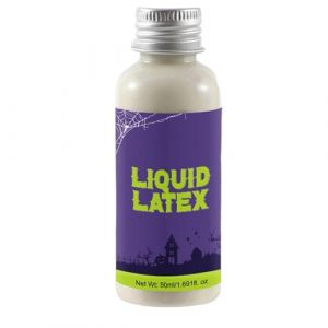 Maquillage Liquid Latex | Latex Peau Artificielle Réaliste 50ml | Création de Fausses Blessures pour Événements Halloween Cosplay Élèves Maquillage (qinlkam, neuf)