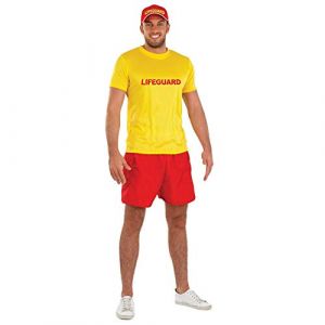 Fun Shack Déguisement Sauveteur Homme, Costume Plage et Mer, Tenue Carnaval et Halloween Adulte, M (Morph Costumes, neuf)