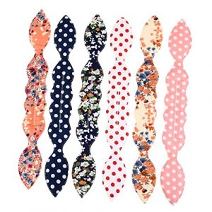 FRCOLOR 6 Pi&egrave;ces Boucleur D'oreille De Lapin Coiffure Filet &Eacute;pingles &agrave; Cheveux Pour Chignons Fabricant De Chignon Pour Cheveux &Eacute;pais Fabricant De Petits Pains Trousse Peluche Fil De Fer (Laners, neuf)