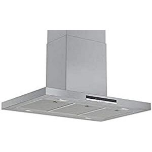 Bosch DIB97IM50 Hotte &icirc;lot S&eacute;rie 4 - 1 moteur et 4 vitesses d'aspiration dont 1 intensive - Eclairage LED - 90 cm - 256 W - Inox (Icoza ?, neuf)