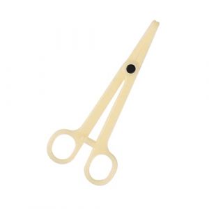 Mipcase 5pièces Lot De Pinces De Perçage Beige Pour Piercing Corps Langue Nombril Sourcils Nez (andy wang, neuf)