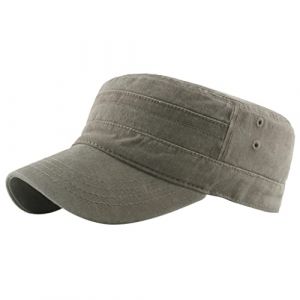 CheChury Casquette Homme Coton Vintage Casquette de Baseball Classique Casquette Army Casquette Militaire Réglable Chapeau de Cadet Armée pour Sports Extérieur (LYworld, neuf)