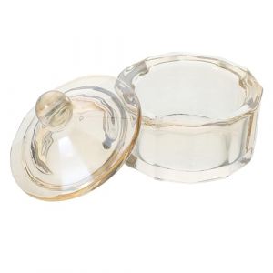 Beaupretty Coupe En Cristal D'art D'ongle Tasses Kit Grattoir Filet à Cheveux Pour Enfants Applicateur D'outils Pour Les Cils D'outil Pour Cils Bouées De Produit Voiture Beige Un Verre (lorianca, neuf)