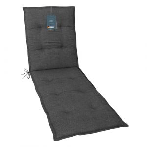 LILENO HOME Lot de 1 coussin pour chaise longue de jardin Anthracite 190 x 60 x 60 x 6 cm (Discount-Deal24, neuf)