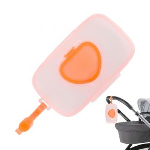 Distributeur de lingettes humides - Support de lingettes humides pour bébé, sac portable pour lingettes humides de voyage | Distributeur de lingettes humides compact, support léger pour lingettes (guardertu, neuf)