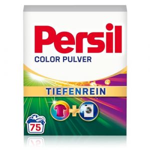 Persil Color Poudre Lessive en profondeur (75 lavages), lessive pour linge pur et fra&icirc;cheur hygi&eacute;nique pour la machine, efficace de 20 &deg;C &agrave; 60 &deg;C (Cool&Shop, neuf)