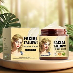 Baume au suif de bœuf fouetté et au miel, suif de bœuf pour la peau, baume au suif fouetté et au miel, crème hydratante pour le visage au suif, lotion pour le corps (K-eiNZa, neuf)