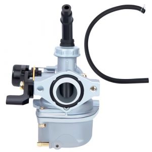 Tunejoy Carburateur PZ19 19mm Carburateur pour Moteur de Poche avec Valve Manuelle 4 Temps 50cc 70cc 90cc 110cc 125cc Mini Quad ATV Dirt Bike Pit Bike (HYPER SHOP SRL, neuf)