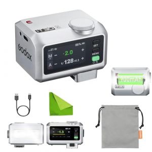 Godox iT30Pro C iT30 Pro Mini Flash Appareil Photo, 2.4GHz TTL Auto-Exposition Flash, 1/8000s HSS avec &Eacute;cran Tactile Couleur, Compatible with Canon EOS RP R5 R6 R7 R8 R10 R5 Mark II R6 Mark II(Argent) (MoreShot, neuf)