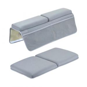Milageto Ensemble de Genoux de Bain pour bébé, Coussinet à Genoux, avec ventou, Portable, Couvercle Antislip, Coussin de coude pour Baignoire, Jardinage, (Milageto-EU, neuf)